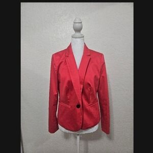 Worthington Vibrant Red Women's Blazer